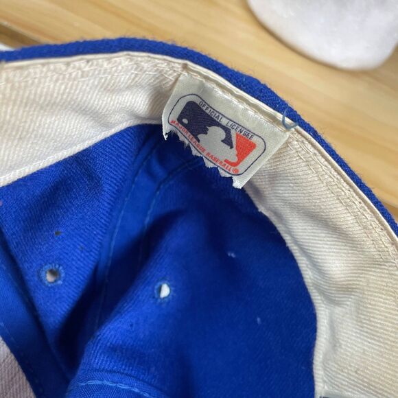 MLB Atlanta Braves Sports Specialties Men’s 7 1/8 Blue Cap Vintage - Picture 13 of 13